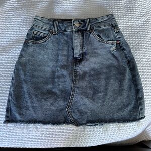 Wild Fable Jean Skirt